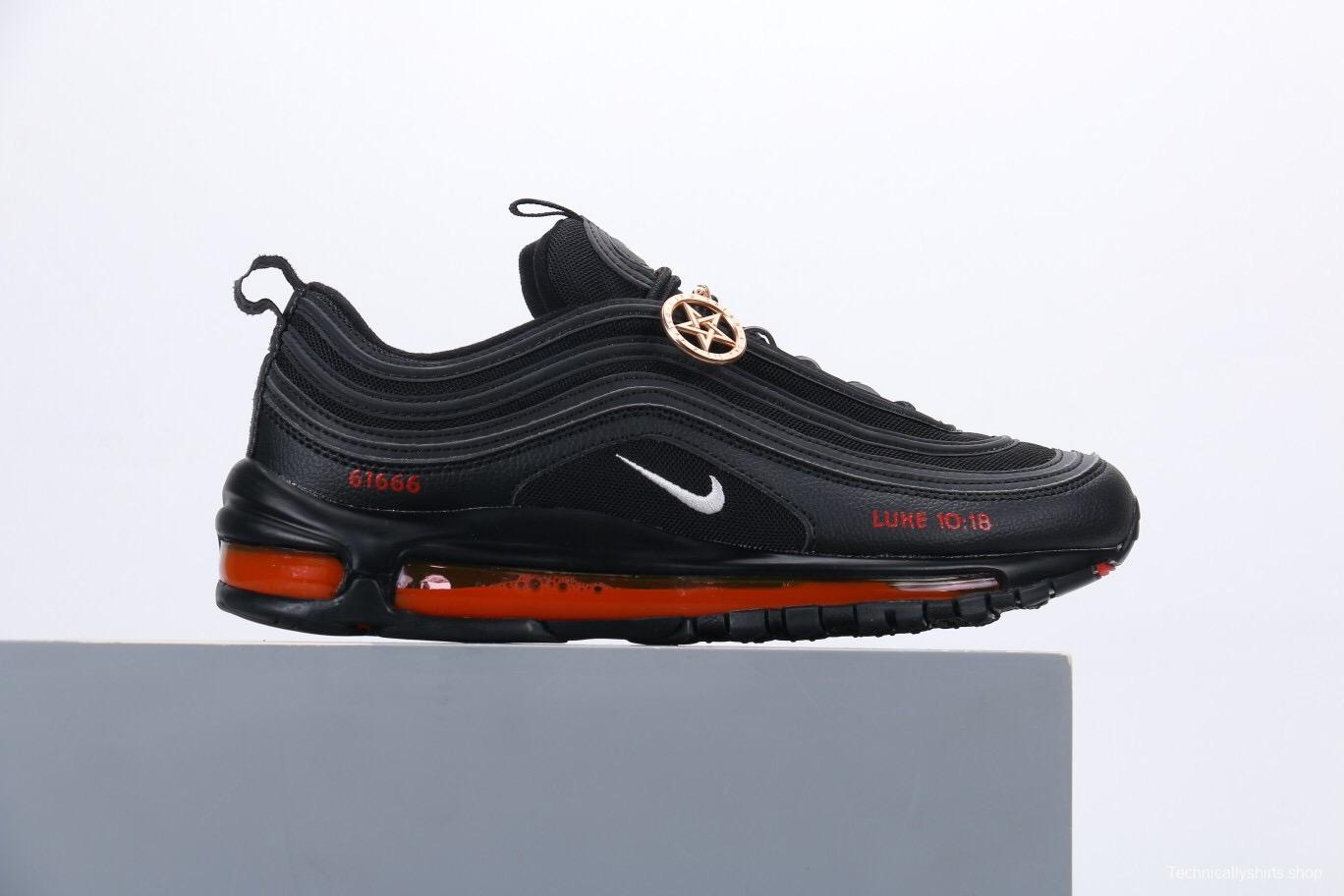 MSCHF × Lil Nas “Satan Shoes” Air Max 97