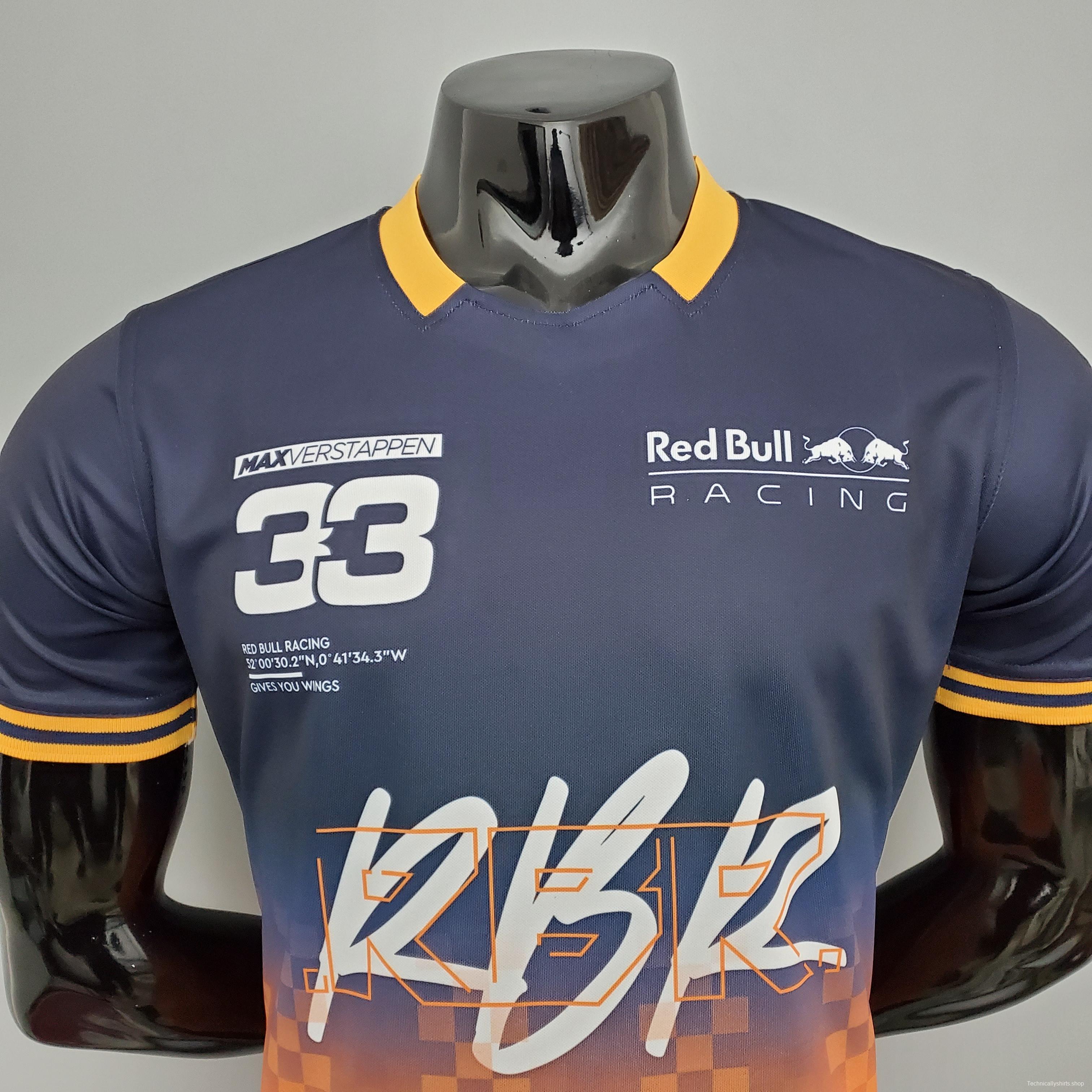 F1 Formula One racing suit 2021 Red Bull T-shirt s-5xl