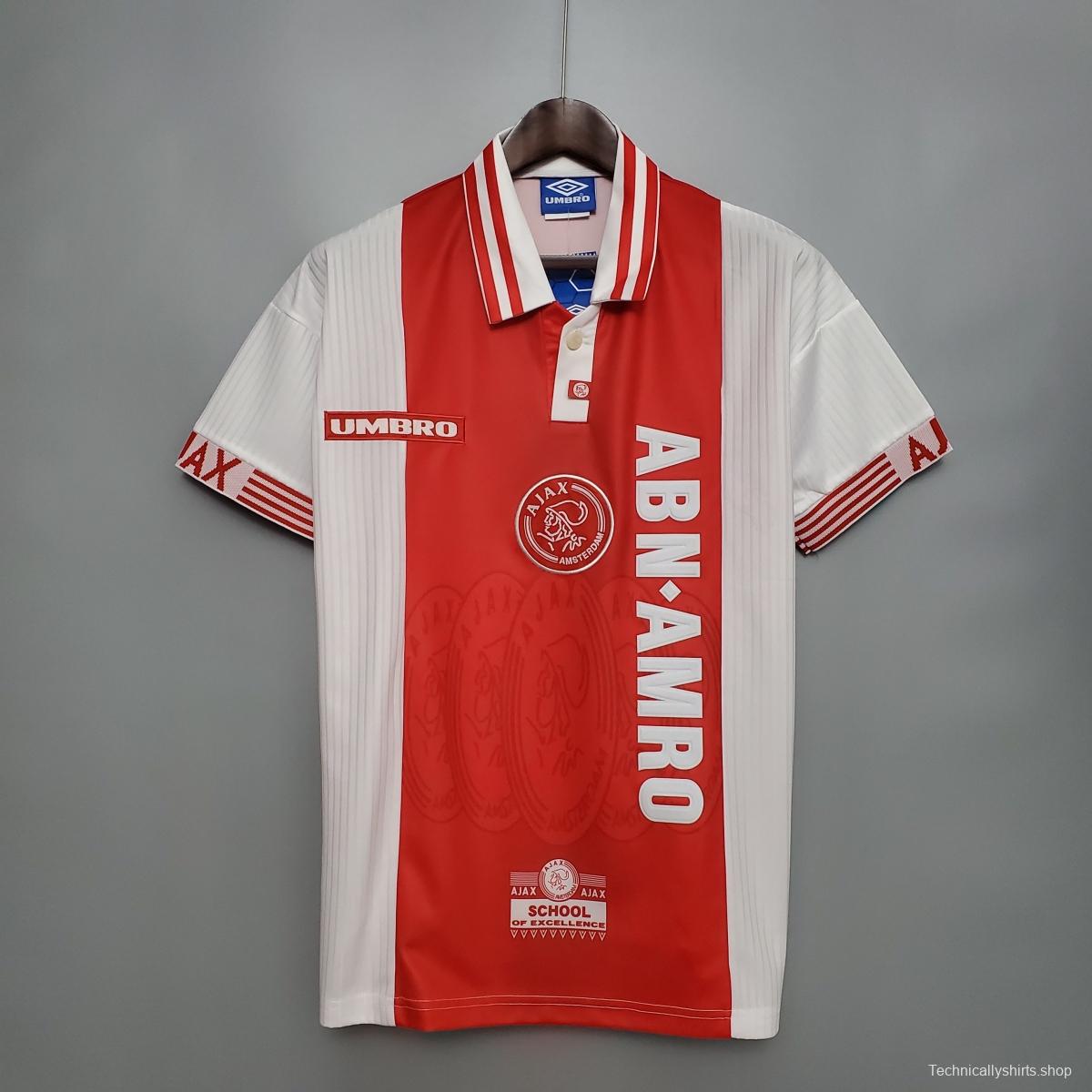 Retro Ajax 97/98 home Soccer Jersey