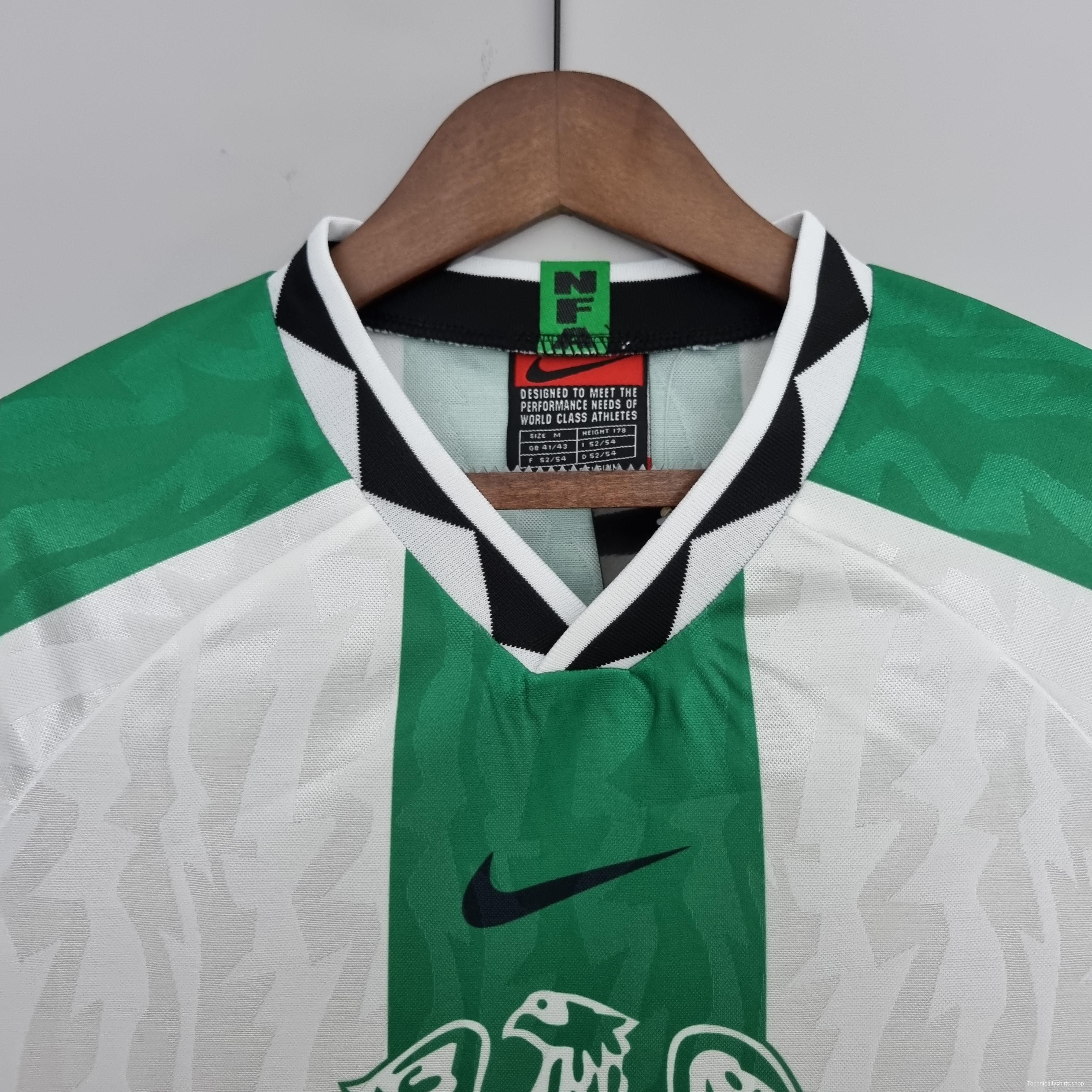 Retro 96/98 Nigeria away Soccer Jersey