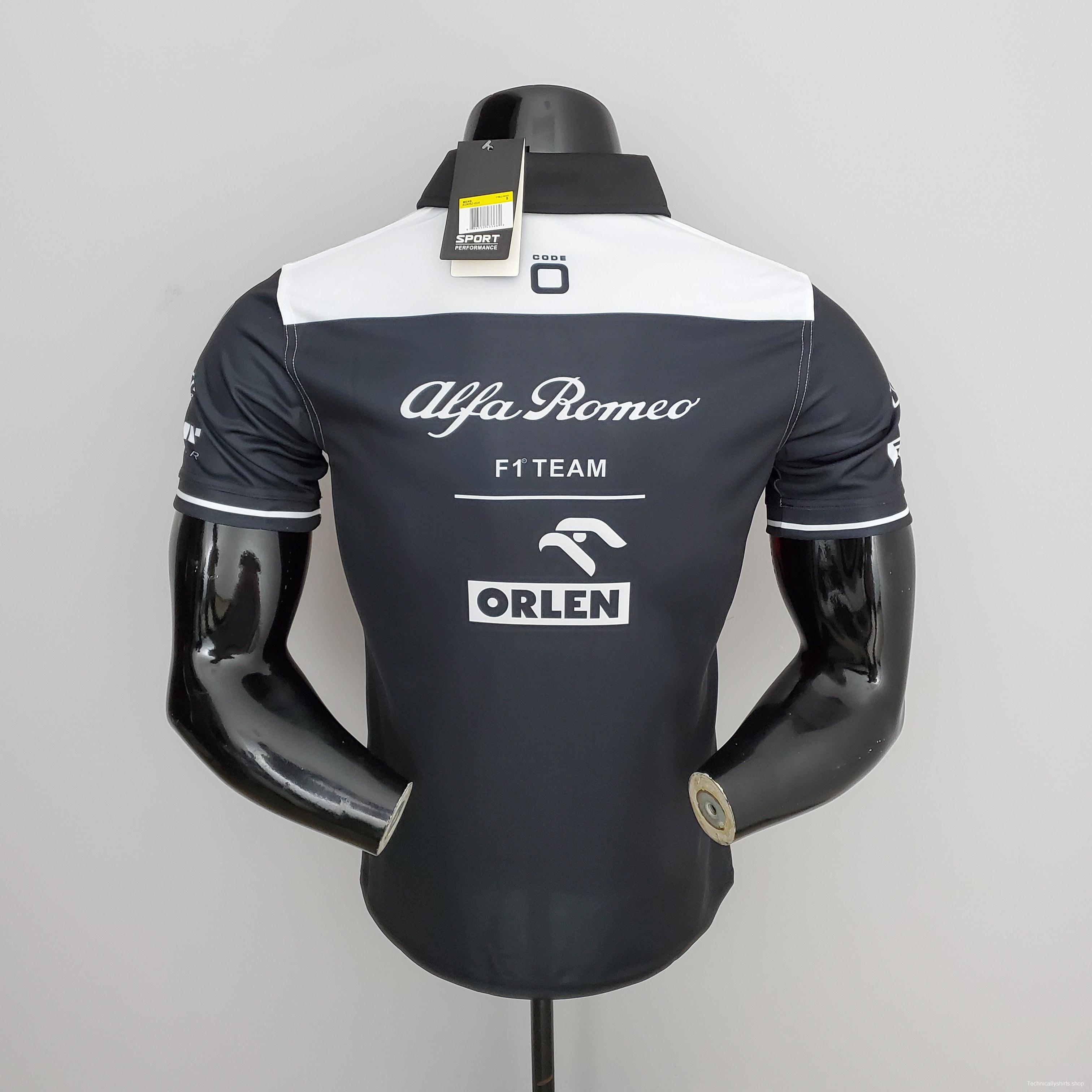 F1 Formula One 2022 Alfa Rome Polo S-5XL