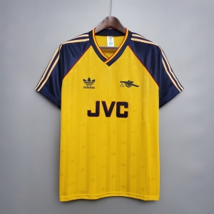 Retro 88/89 Arsenal AWAY Soccer Jersey