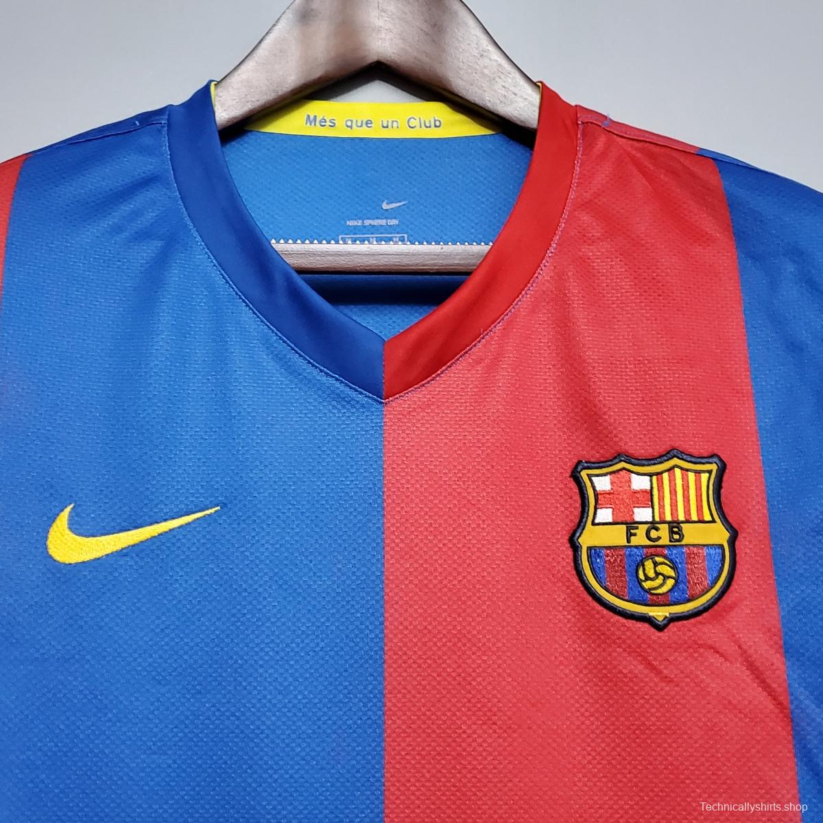 Retro Barcelona 06/07 home Soccer Jersey