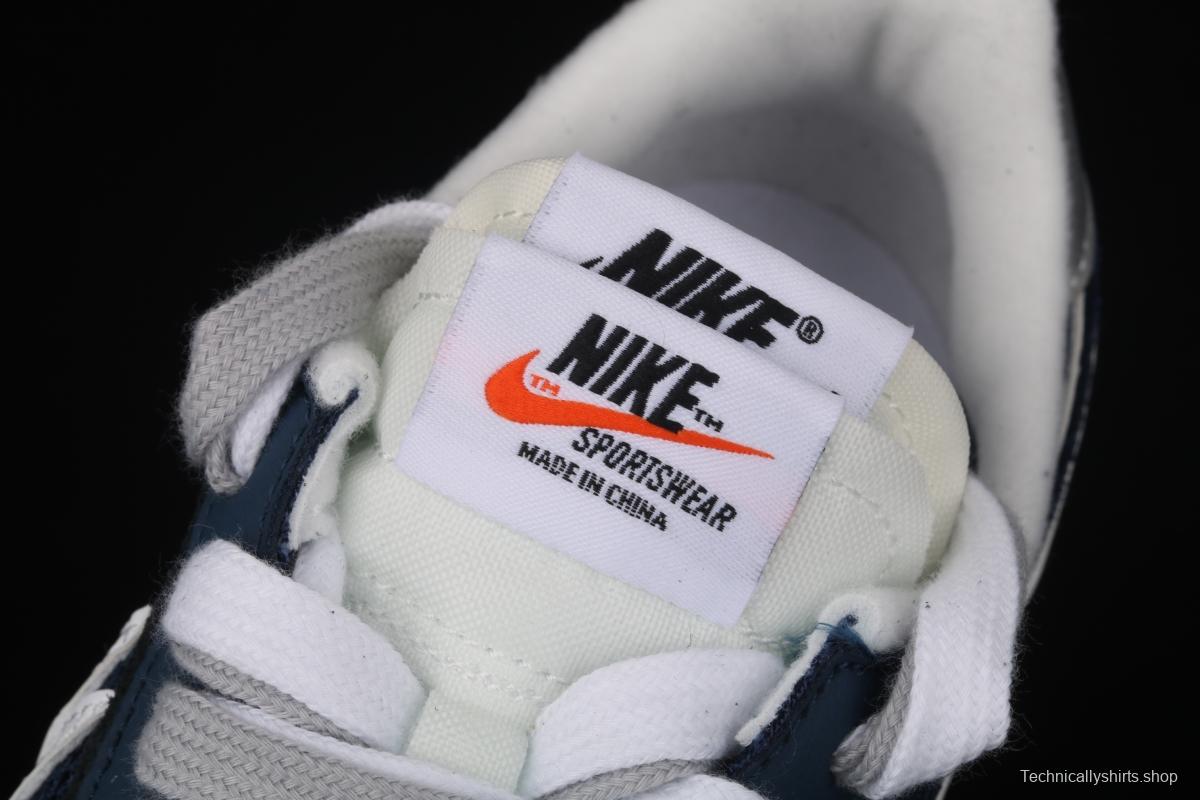 Fragment Design x Sacai x NIKE LVD Waffle Daybreak Fujiwara Hiroshi Fujiwara co-signed the catwalk style double hook Swoosh running shoes BV0073-008