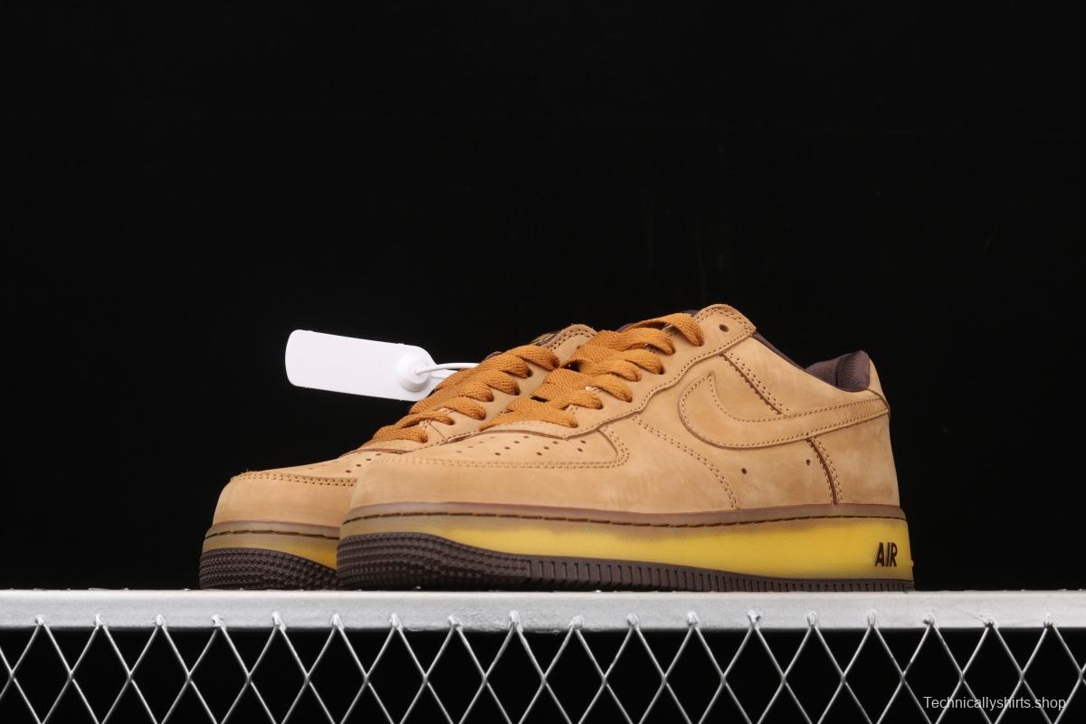 NIKE Air Force 1 Low Retro SP Wheat Mocha Mocha wheat low-top casual board shoes DC7504-700