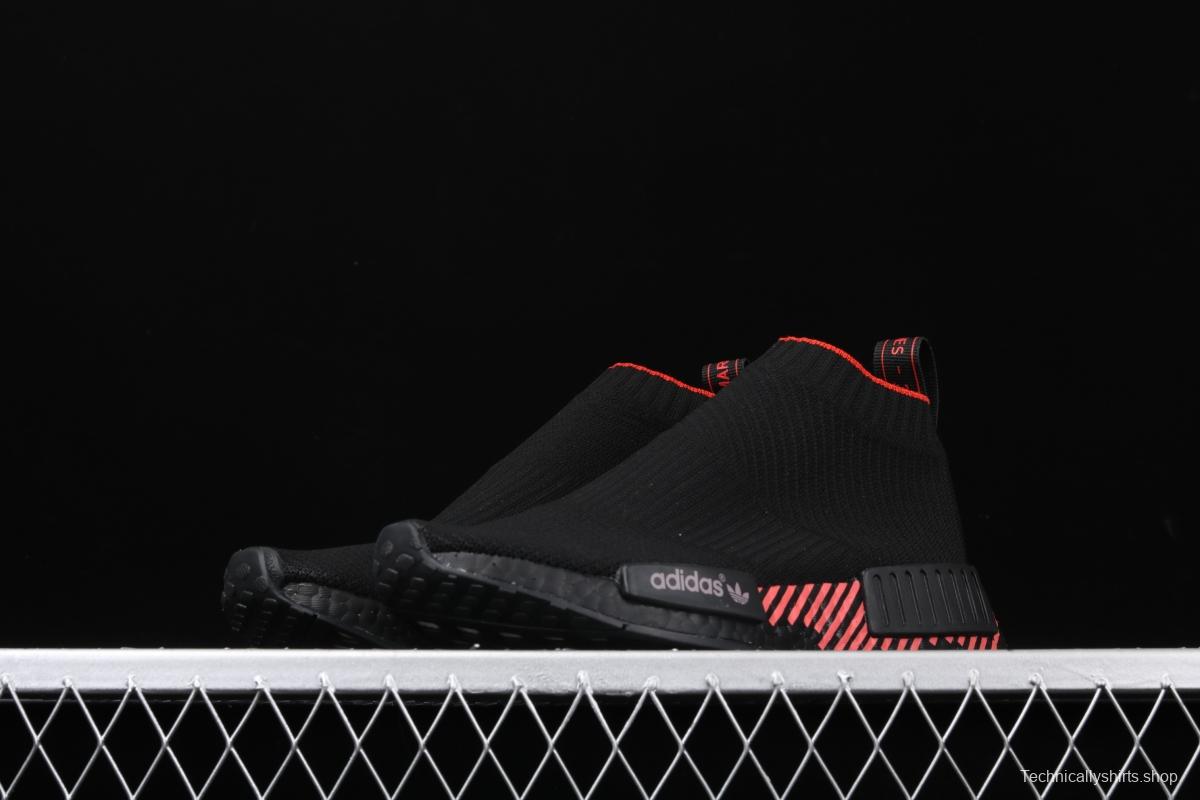 Adidas NMD CS1 competes for Cloud Black G27354 stretch knitted sock shoes