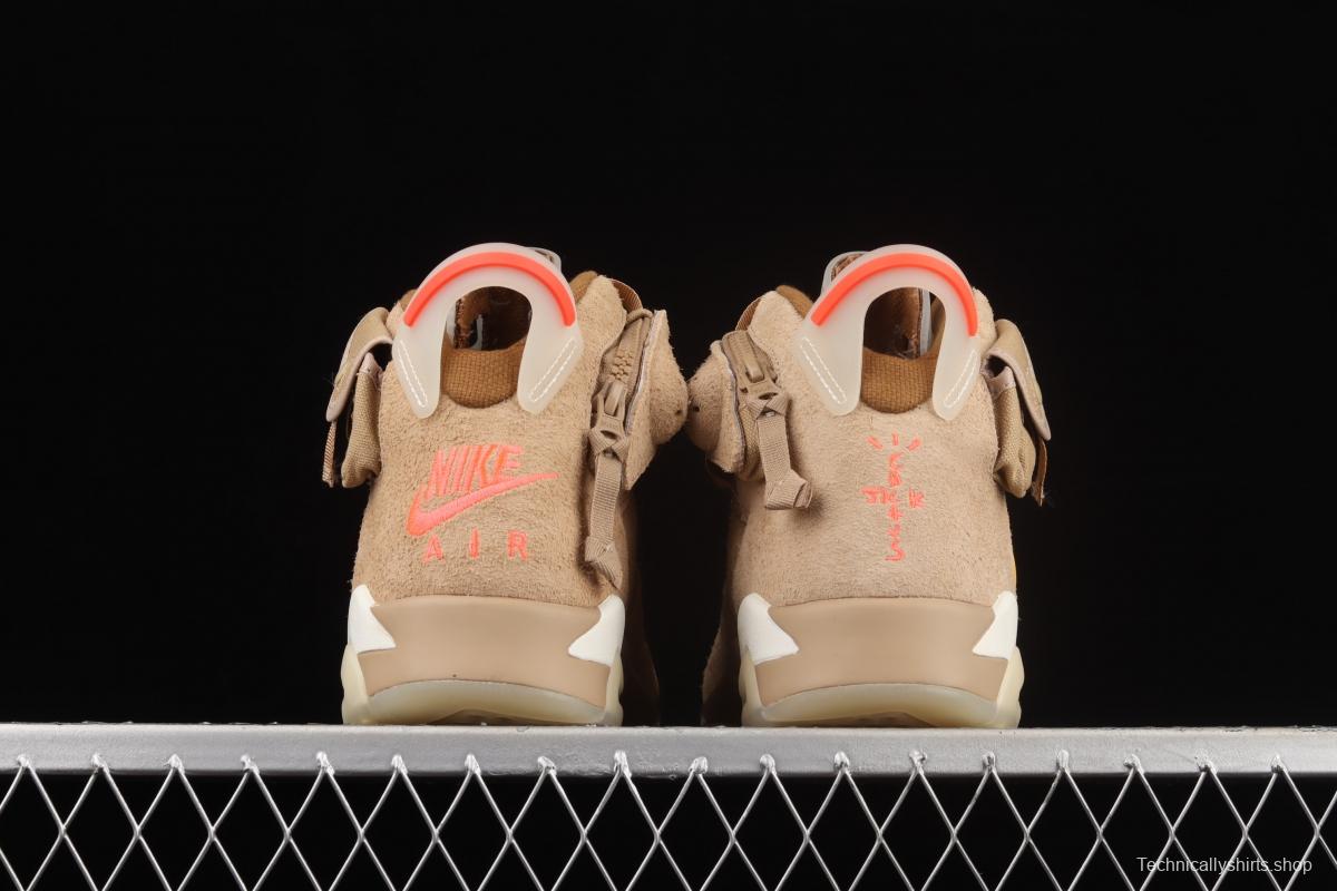 Travis Scott x Air Jordan 6 British Khaki khaki DH0690-200