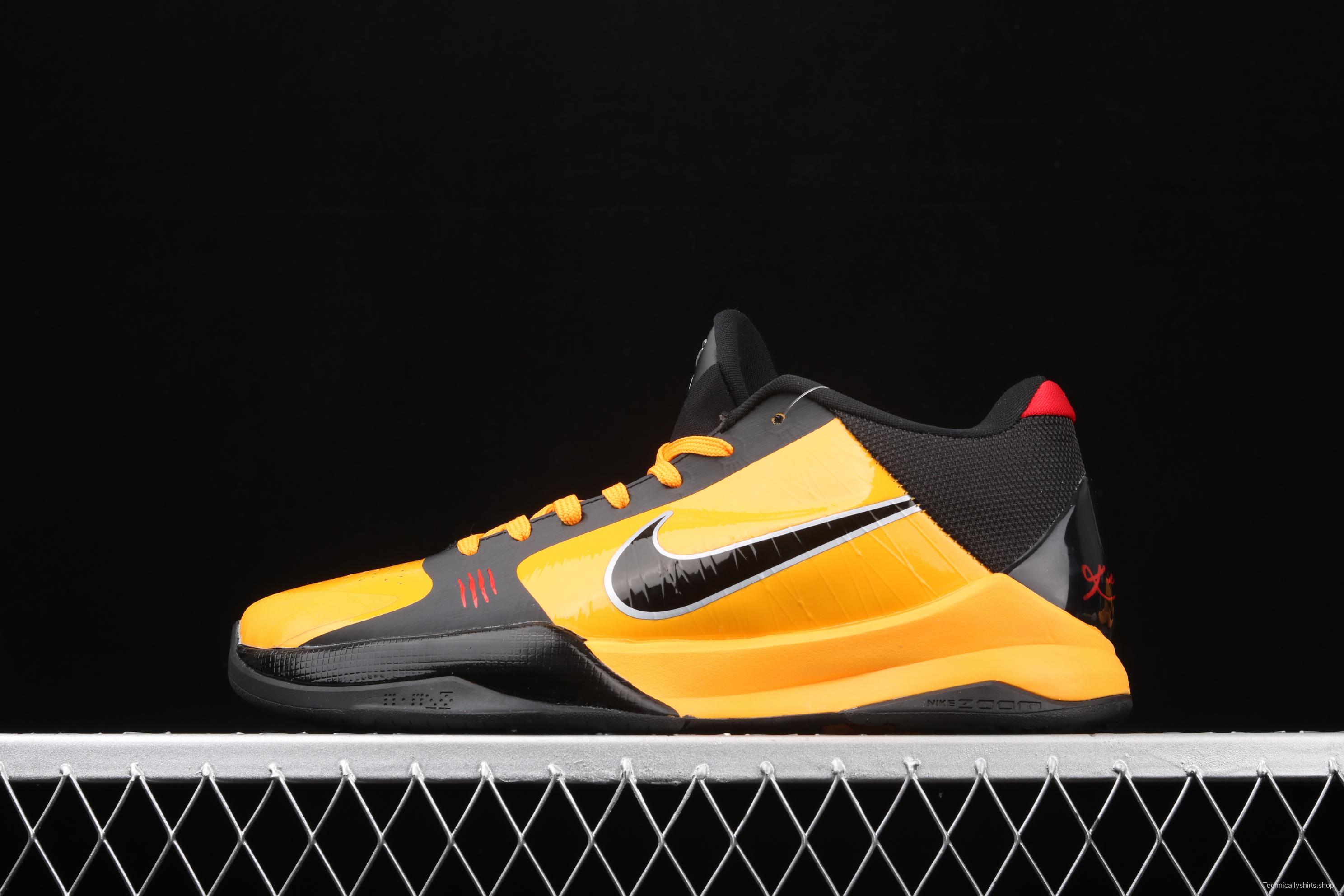 NIKE Zoom Kobe 5 Bruce Lee Kobe Bryant 5 Bruce Lee low-end sports basketball shoes CD4991-2020