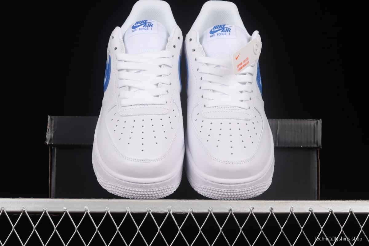 NIKE Air Force 11607 Low Game Royal deconstructs low-top casual board shoes DR0143-100