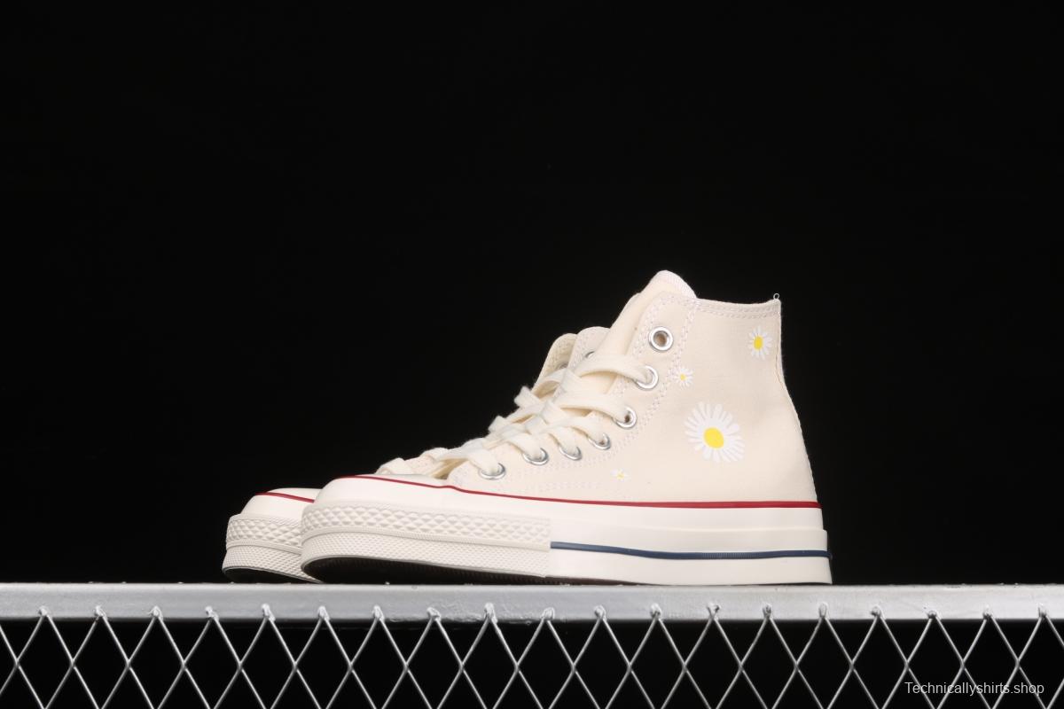 Converse 1970 s PEACEMINUSONE second generation daisy joint style high top casual board shoes 162053C