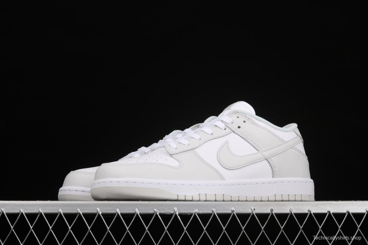 NIKE SB DUNK Low dunk series white light gray color matching low-side leisure sports skateboard shoes DD1503-103