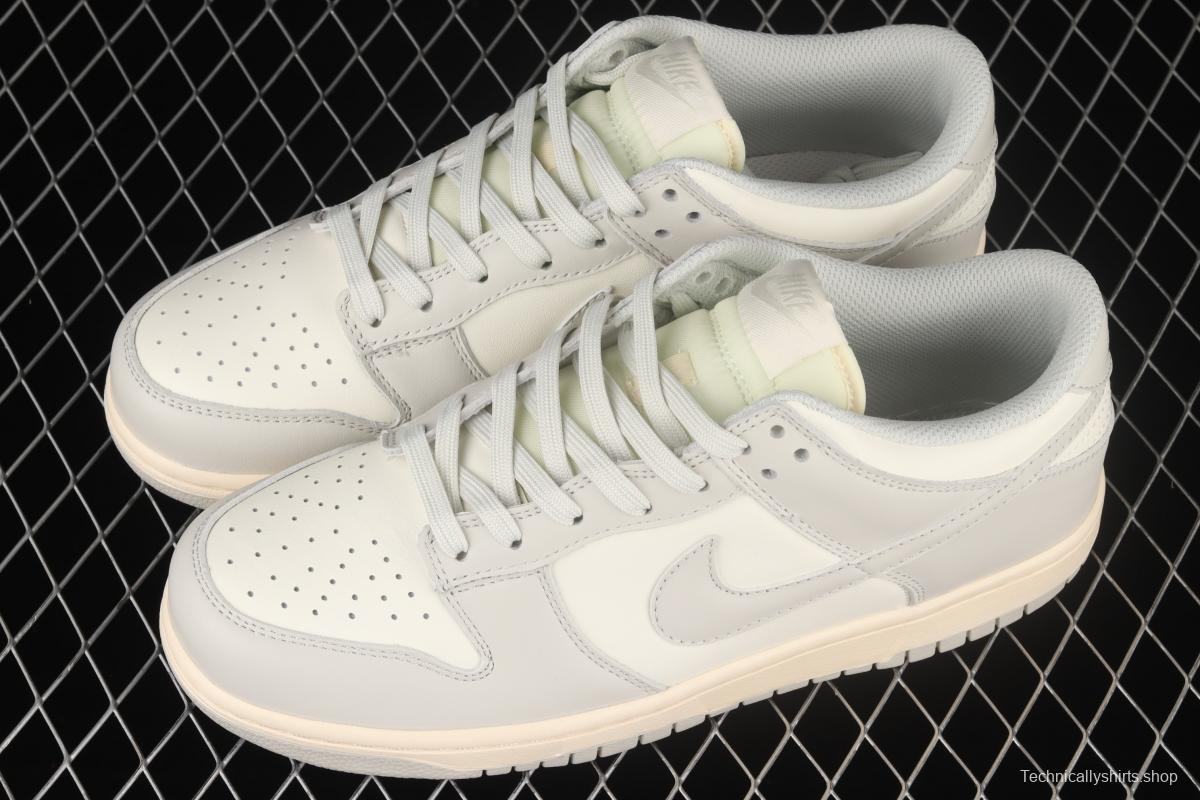 NIKE DUNK Low bone white color SB buckle rebound fashion leisure board shoes DD1503-107