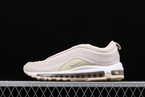 NIKE Air Max 97 light gray bullet air cushion running shoes 921733-013