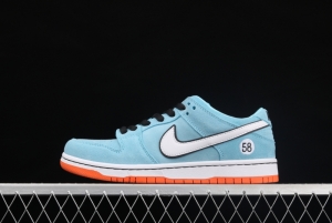 WE CLUB 58 x NIKE SB DUNK Low Pro Club 58 Gulf Slam Dunk Series low side leisure sports skateboard shoes BQ6817-401