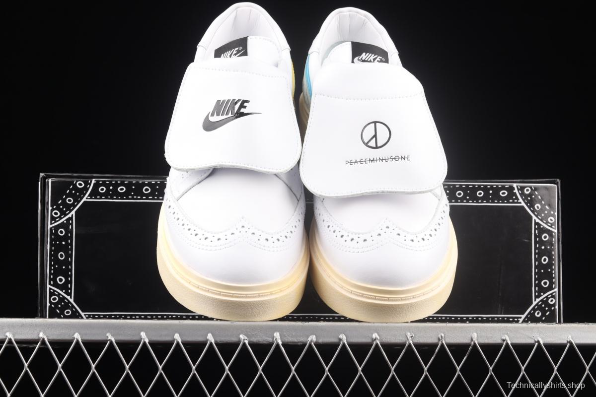 Original BOX PEACEMINUSONE x NIKE Kwondo 1 GD joint series PEACEMINUSONE3.0 casual board shoes DH2482-101