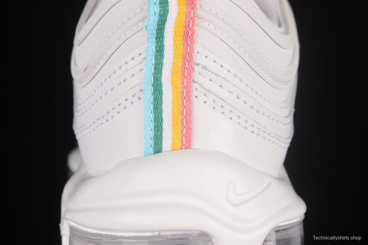 NIKE Air Max 97 SE Bullet Rainbow Color Air Cushion Running Shoes DH1592-100