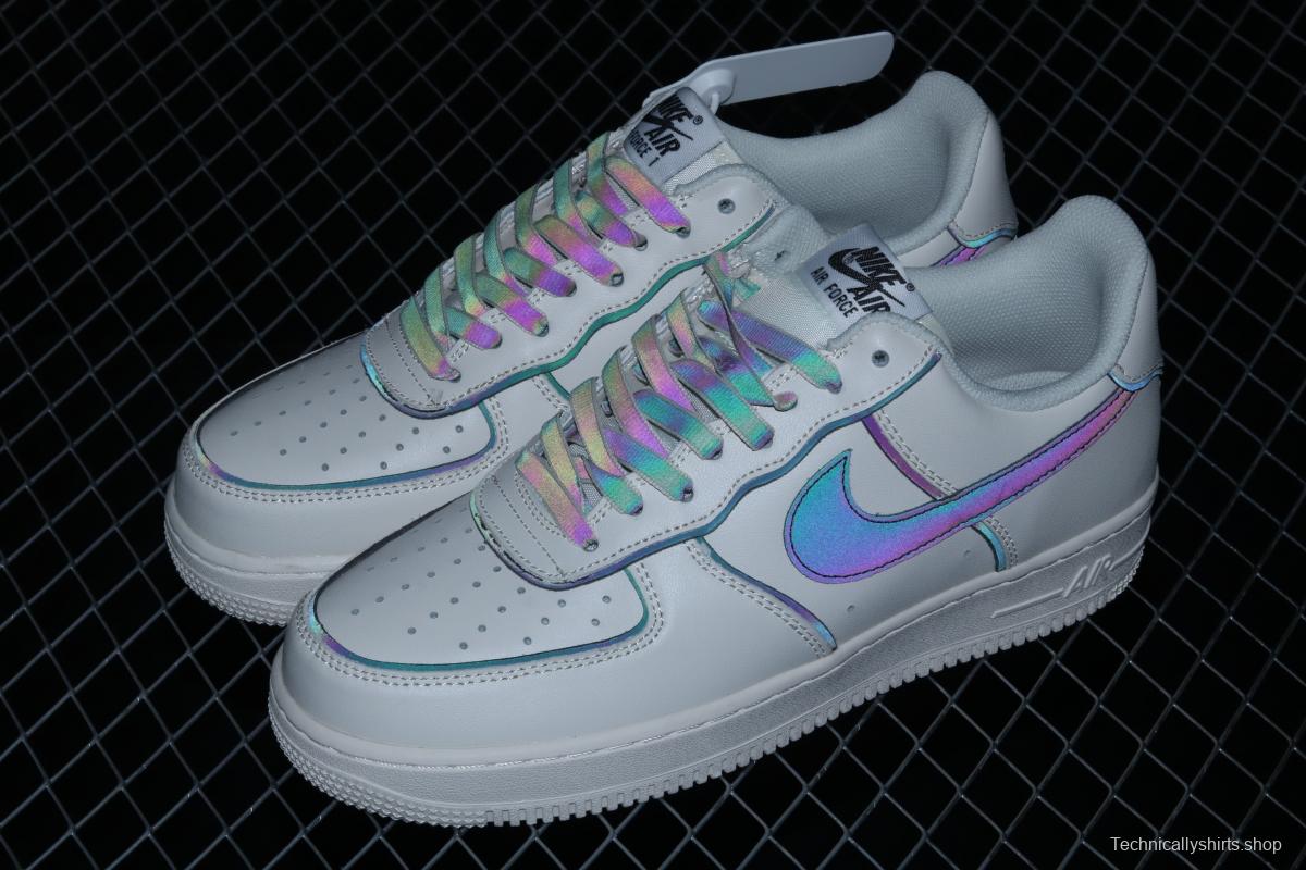 NIKE Air Force 1 Low 3M laser reflective low-top casual board shoes BQ0086-365