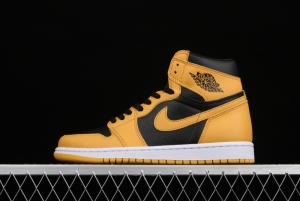 Air Jordan 1 High OG Pollen black and yellow 555088-701