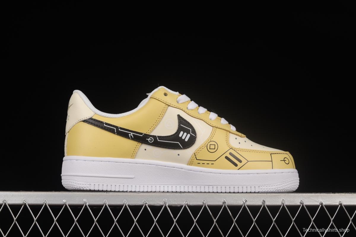 NIKE Air Force 1'07 Low PS5 Video Game Theme Low Top Sports Casual Sneakers DD8959-102