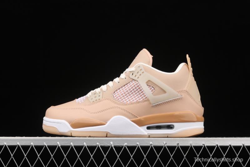 Air Jordan 4 Shimmer khaki light color DJ0675-200