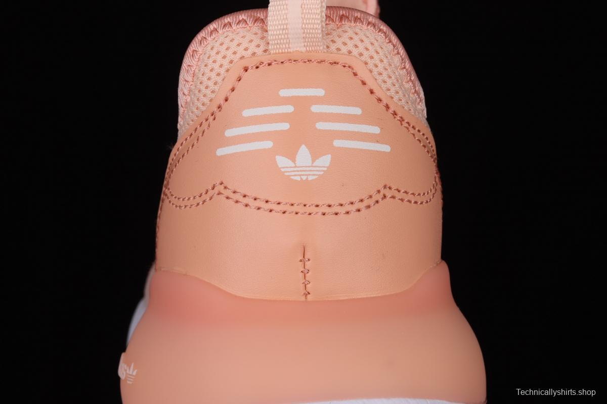 Kids Adidas ZX 2K FW2361 clover is light and breathable in summer Kids