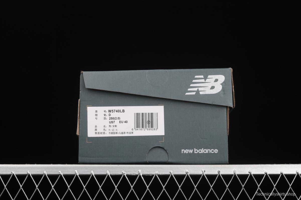 New Balance NB5740 series retro leisure jogging shoes W5740LB