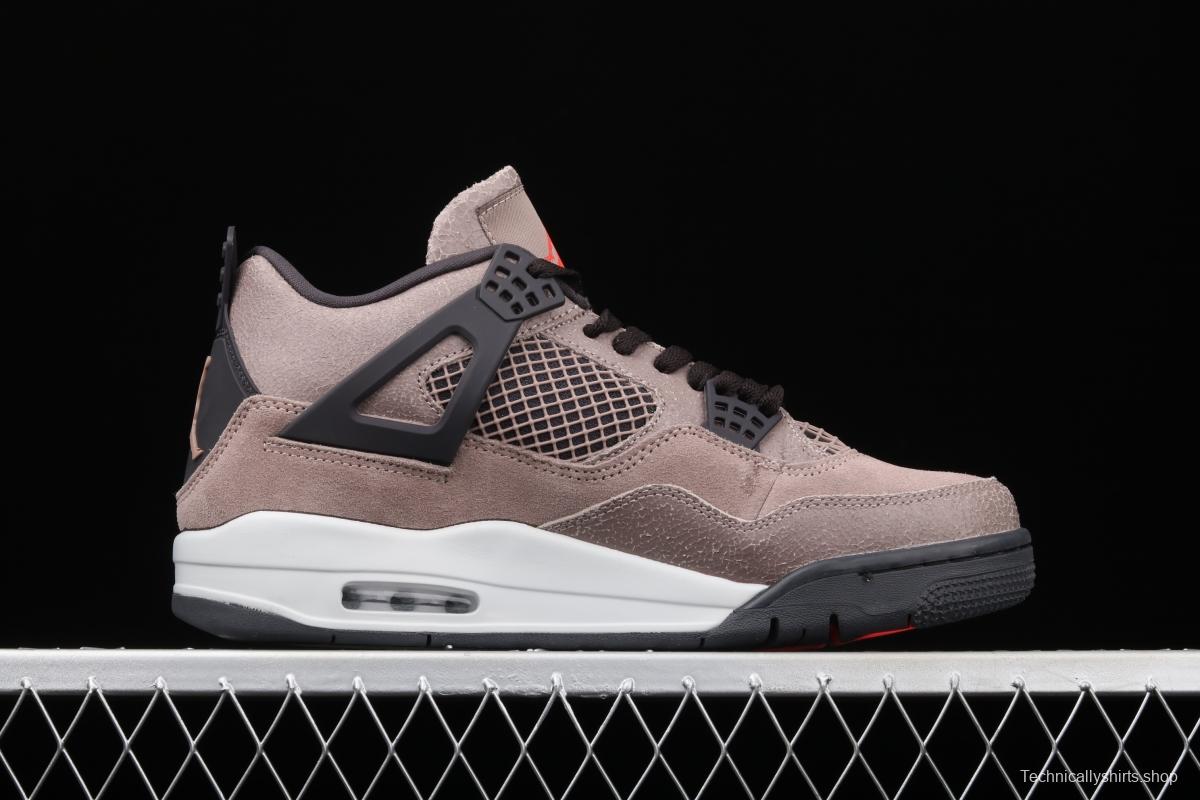 Air Jordan 4 Retro Taupe Haze Black Brown Mocha DB0732-200