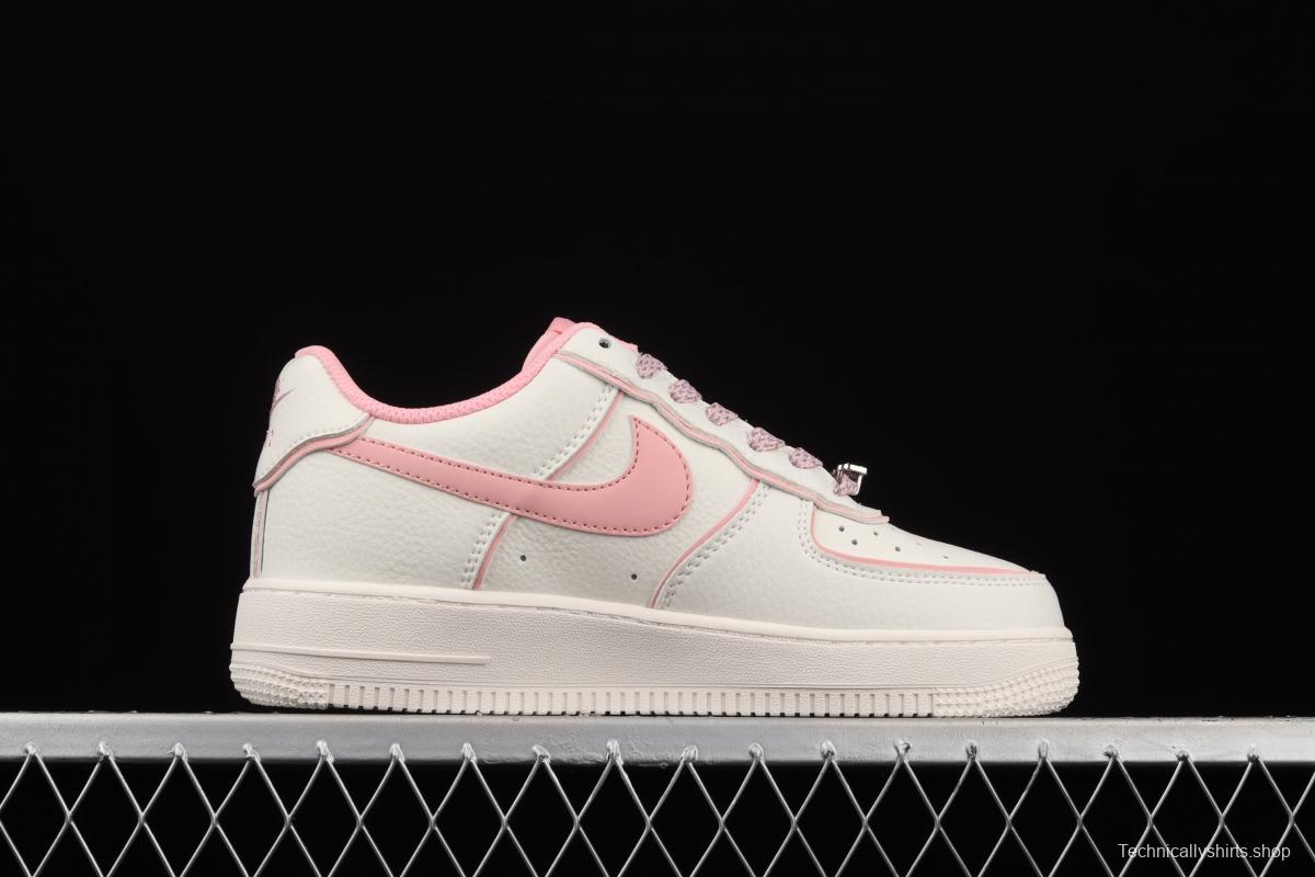 NIKE Air Force 11607 Low rice powder dazzling color daredevil low upper board shoes UH8958-033