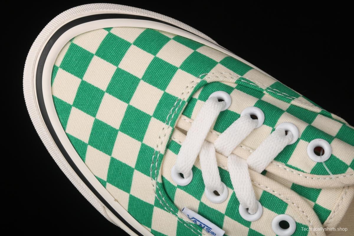 Vans Authentic checkerboard semi-dragged canvas lazy shoes VN0A54F75GR