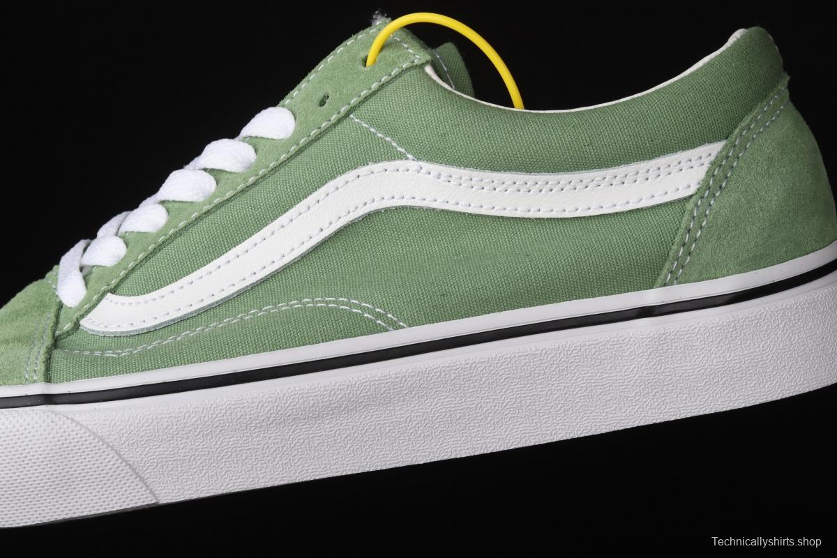 Vans Old Skool grass green low-side vulcanized casual board shoes VN0A3WKT4G6