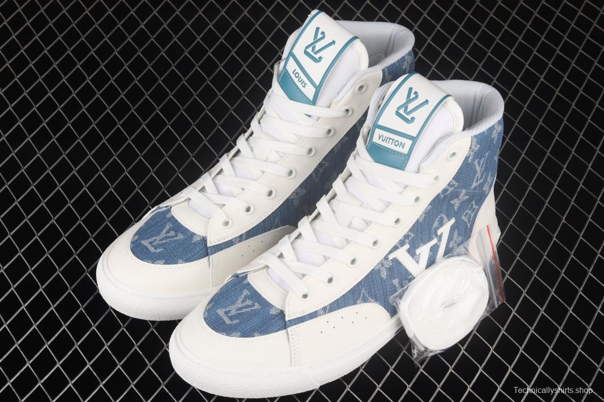 Chip purchasing version of LV Charlie high-top sports shoes