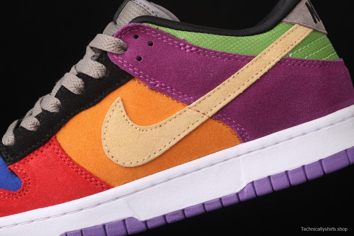 NIKE DUNK Low SP Viotech eggs limit colorful casual board shoes CT5050-500