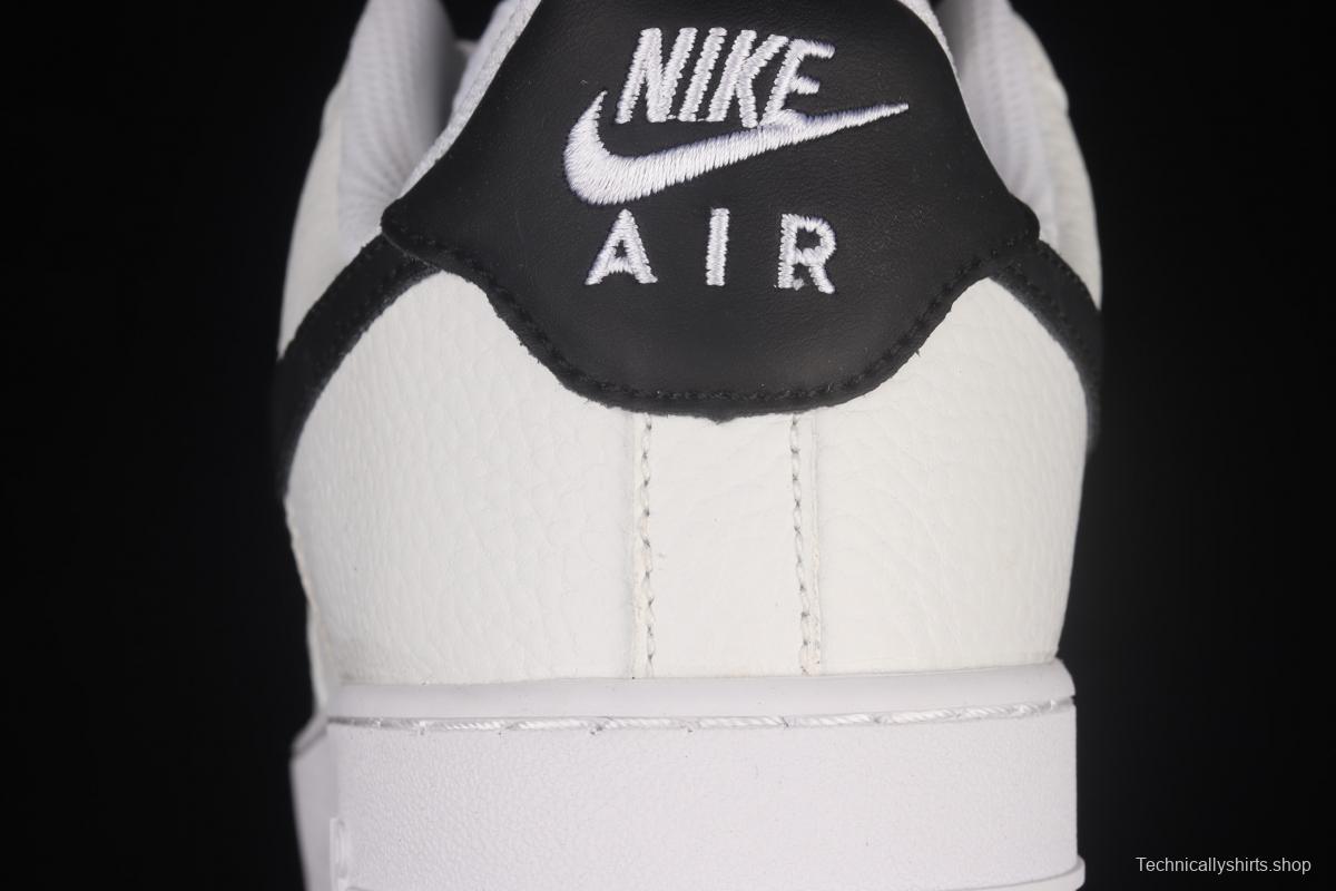 NIKE Air Force 1o07 Low AN20 classic white and black low-top casual board shoes CT2302-100