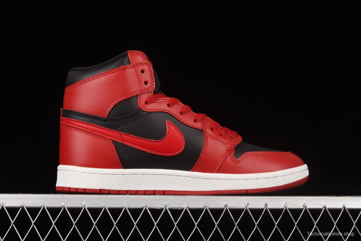 Air Jordan 1 Hi 85 reverses black and red forbids wearing high top basketball shoes BQ4422-600