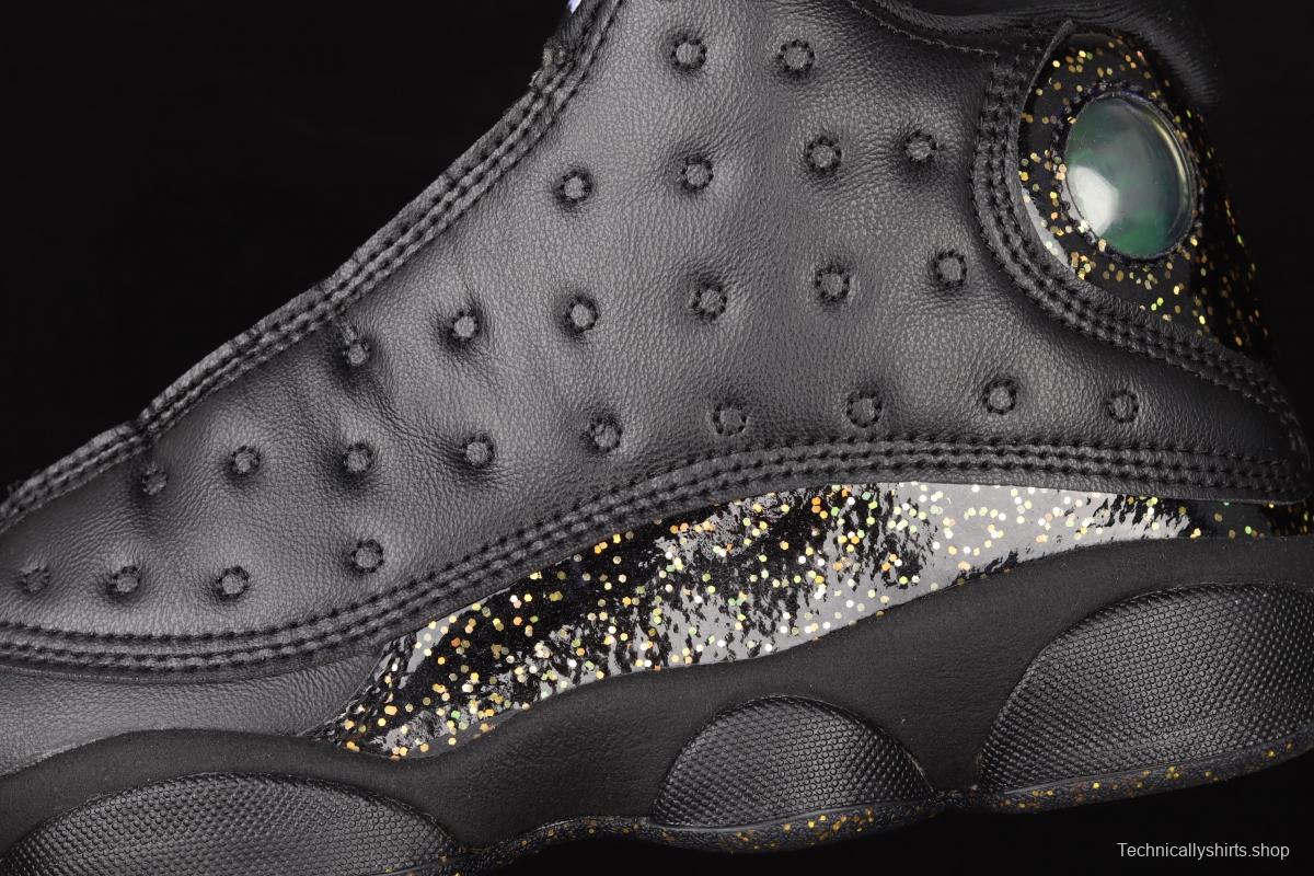 Air Jordan 13 GS Black Gold 3 3 Black Star DC9443-007