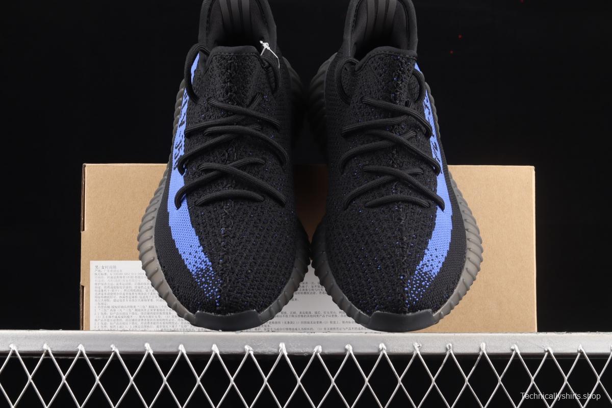 Adidas Yeezy 350 Boost V2 GY7164 Darth Coconut 350 second generation black and blue color