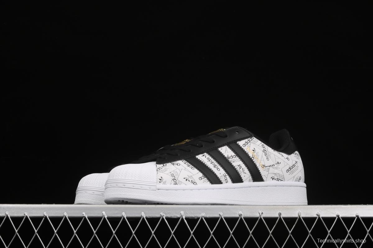 Adidas Originals Superstar EG2915 shell head 3M reflective leisure board shoes