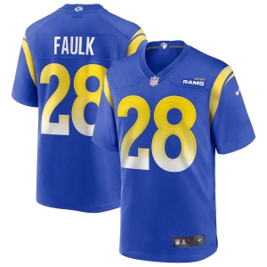 Men's Marshall Faulk Royal Retired Player Limited Team Jersey