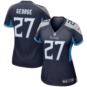 Women's Eddie George Navy Retired Player Limited Team Jersey