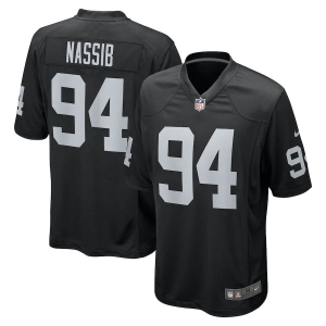 Men's Carl Nassib Black Player Limited Team Jersey