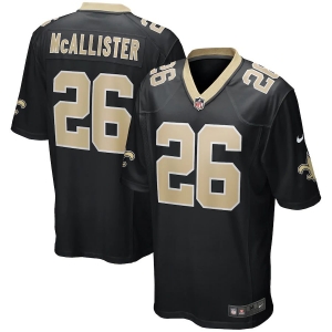 Men's Deuce McAllister Black Retired Player Limited Team Jersey