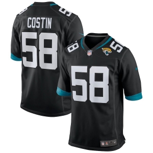 Men's Doug Costin Black Player Limited Team Jersey