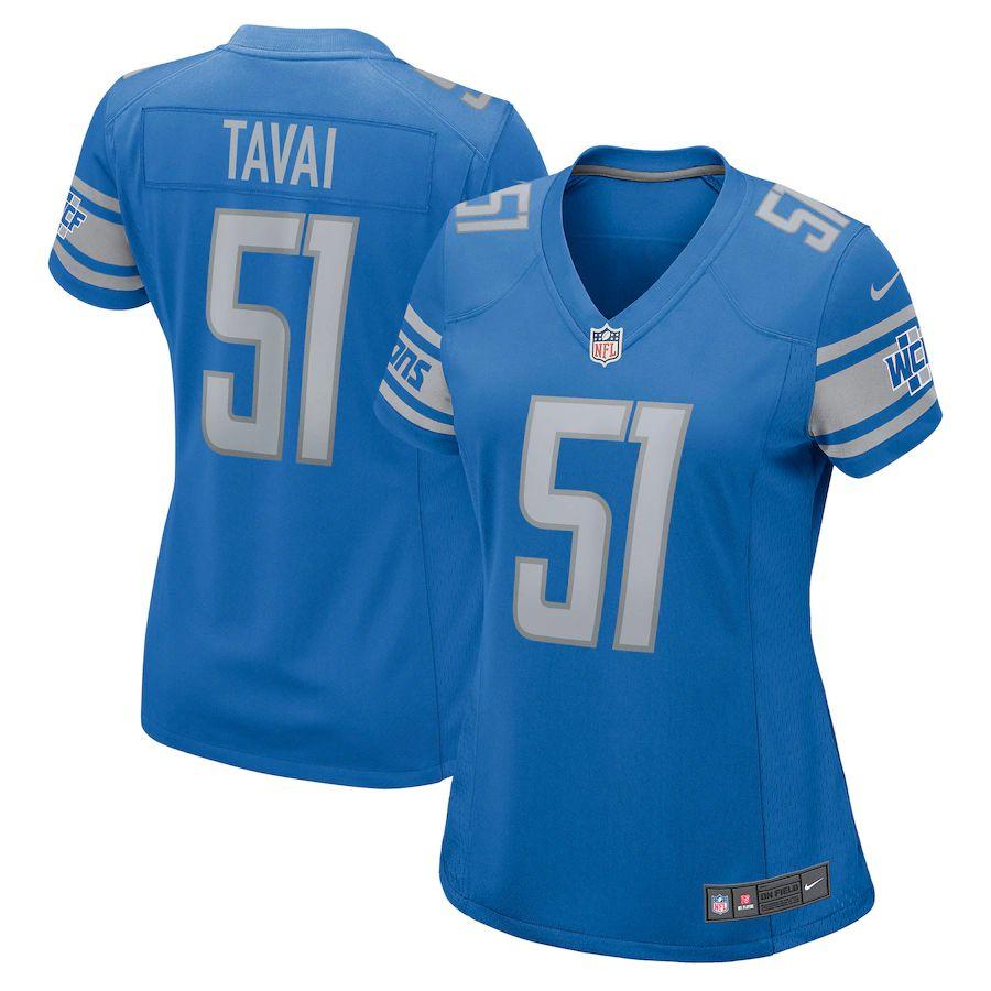 Women's Jahlani Tavai Blue Player Limited Team Jersey