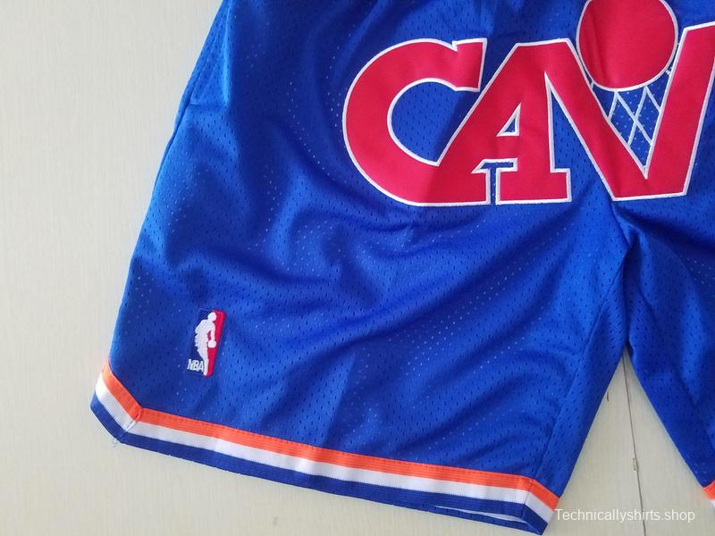 Cleveland 1988-89 Throwback Classics Basketball Team Shorts