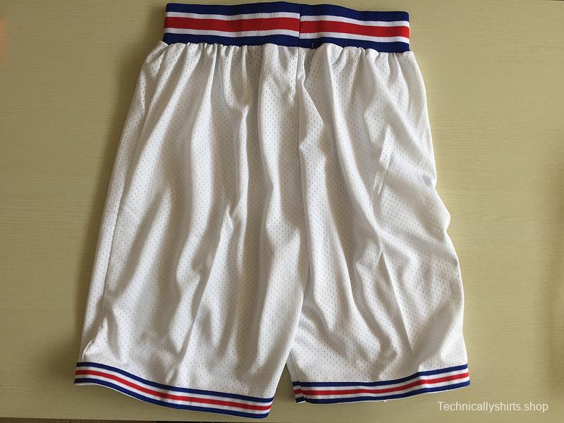 Movie Edition White Basketball Shorts