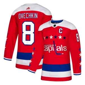 Men's Alexander Ovechkin Red Alternate Player Team Jersey