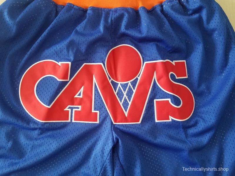 Cleveland 1988-89 Throwback Classics Basketball Team Shorts