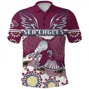 Manly Warringah Sea Eagles 2020 Mens Football Polo Shirt