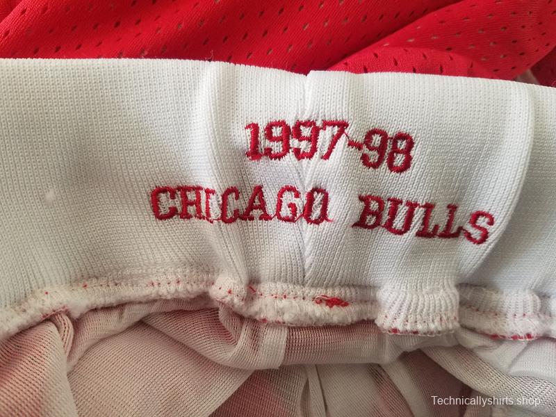 Chicago 1997-98 Throwback Classics Basketball Team Shorts