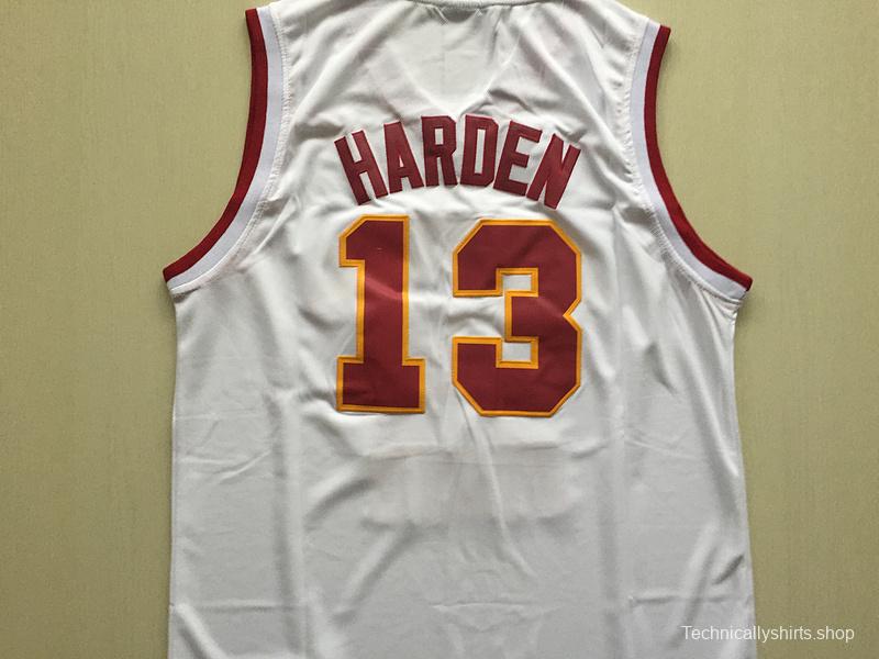 James Harden 13 Arizona State College White Basketball Jersey